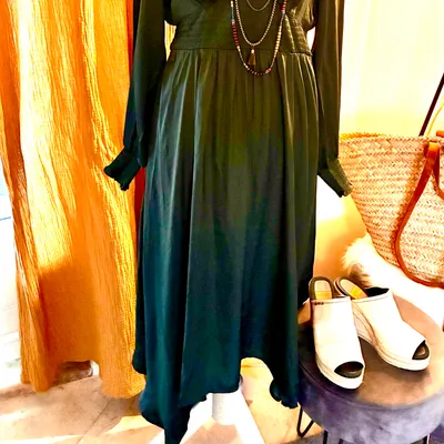 Robe longue satinée LPB Taille 38